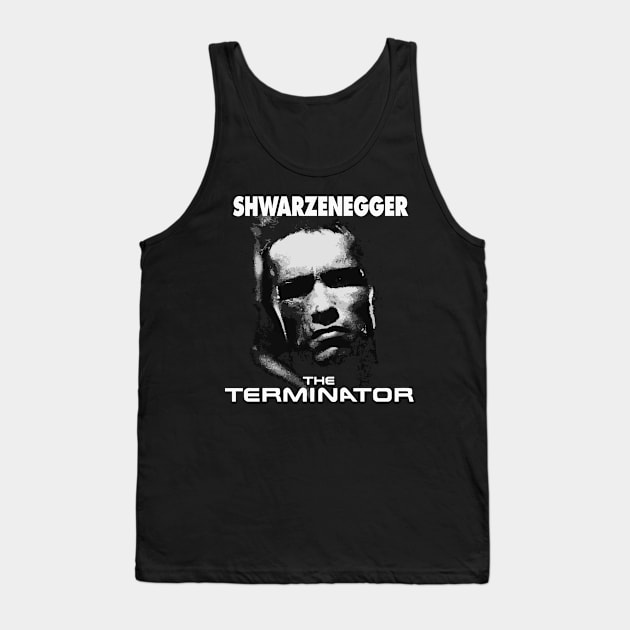 Retro Terminator Tank Top by TheAnchovyman